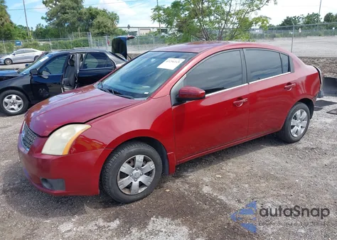 2007 Nissan Sentra 2.0 from USA, damaged, VIN 3N1AB61E37L709128